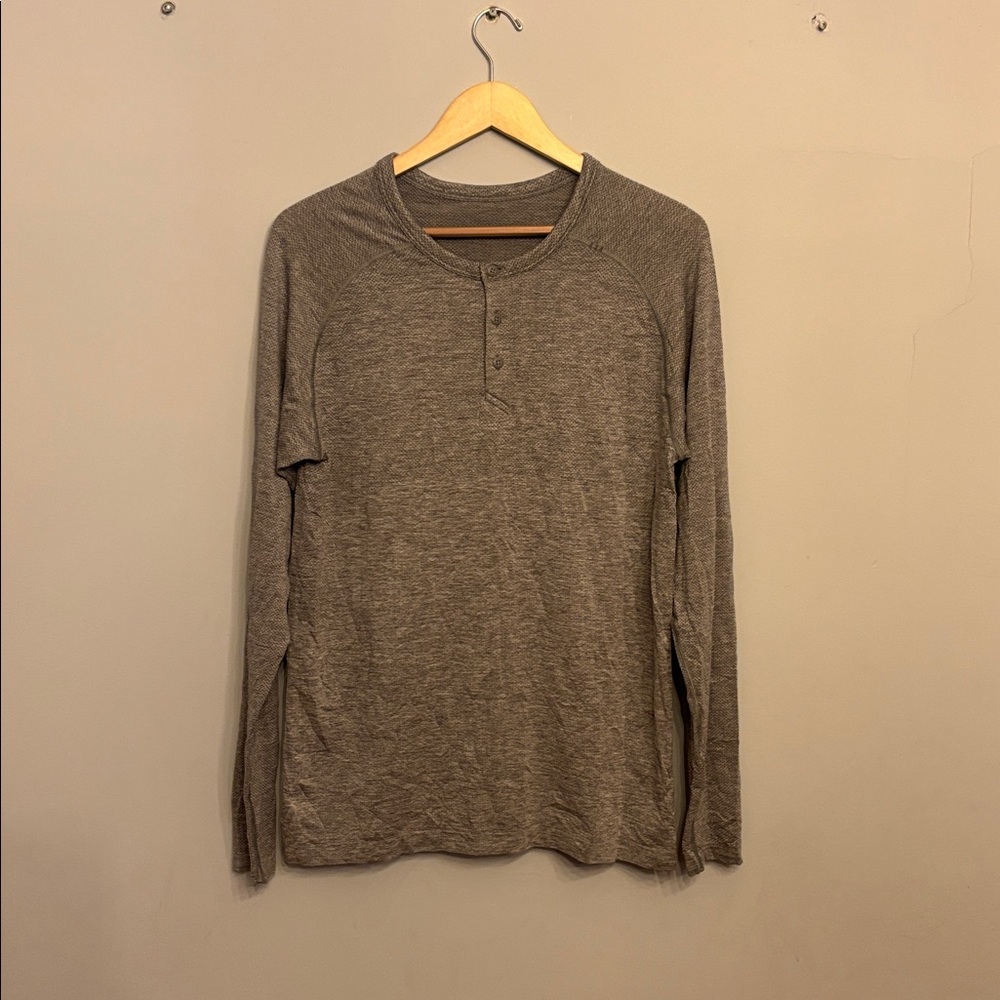 Lululemon Metal Vent Tech Long Sleeve Henley - Picture 5 of 9
